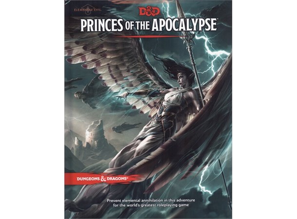 D&D Adventure Princes of the Apocalypse Dungeons & Dragons Scenario Level 1-15